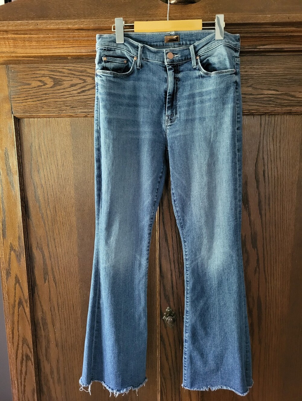 Mother "The Weekender Fray" Women's Flare Jeans